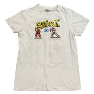 CapCom StreetFighter II 1991 Graphic Modern T-Shirt Cotton|S